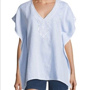 Southern Tide Cotton and Linen Caftan/Tunic